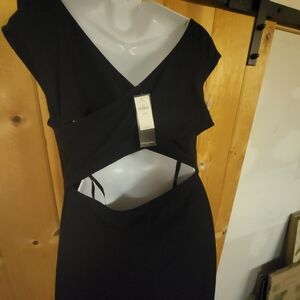 cute dress short sleeve cross back